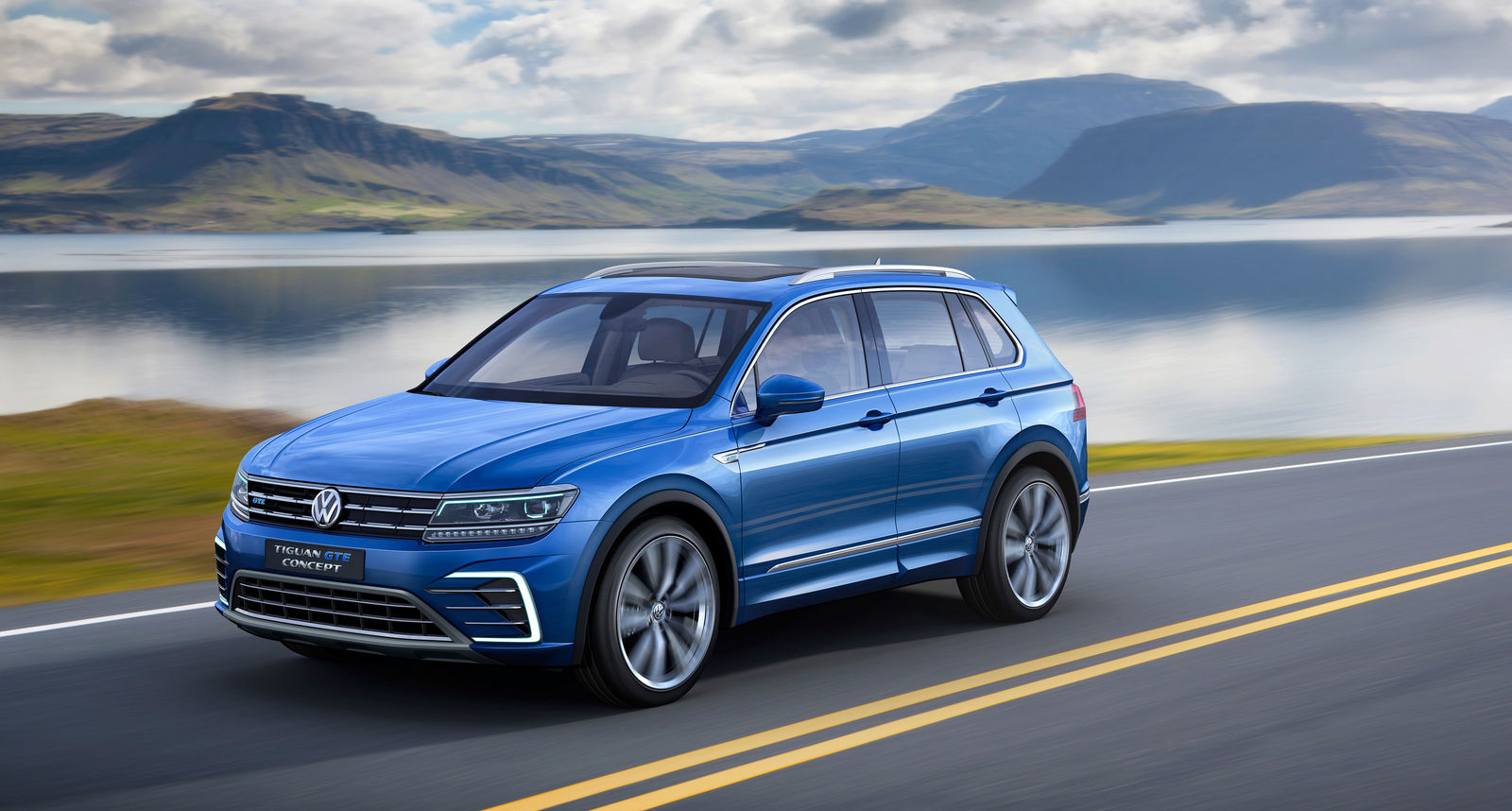 Volkswagen Tiguan GTE concept car