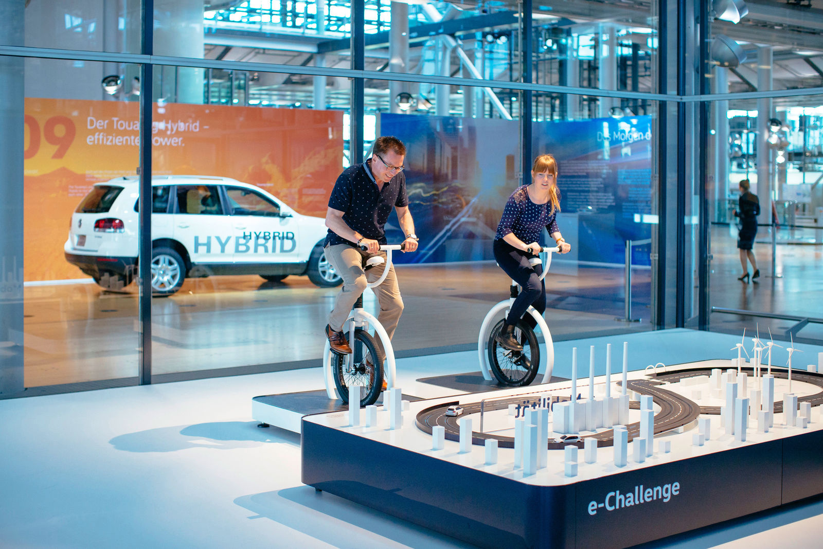 Showcase for electric mobility and digitalisation
