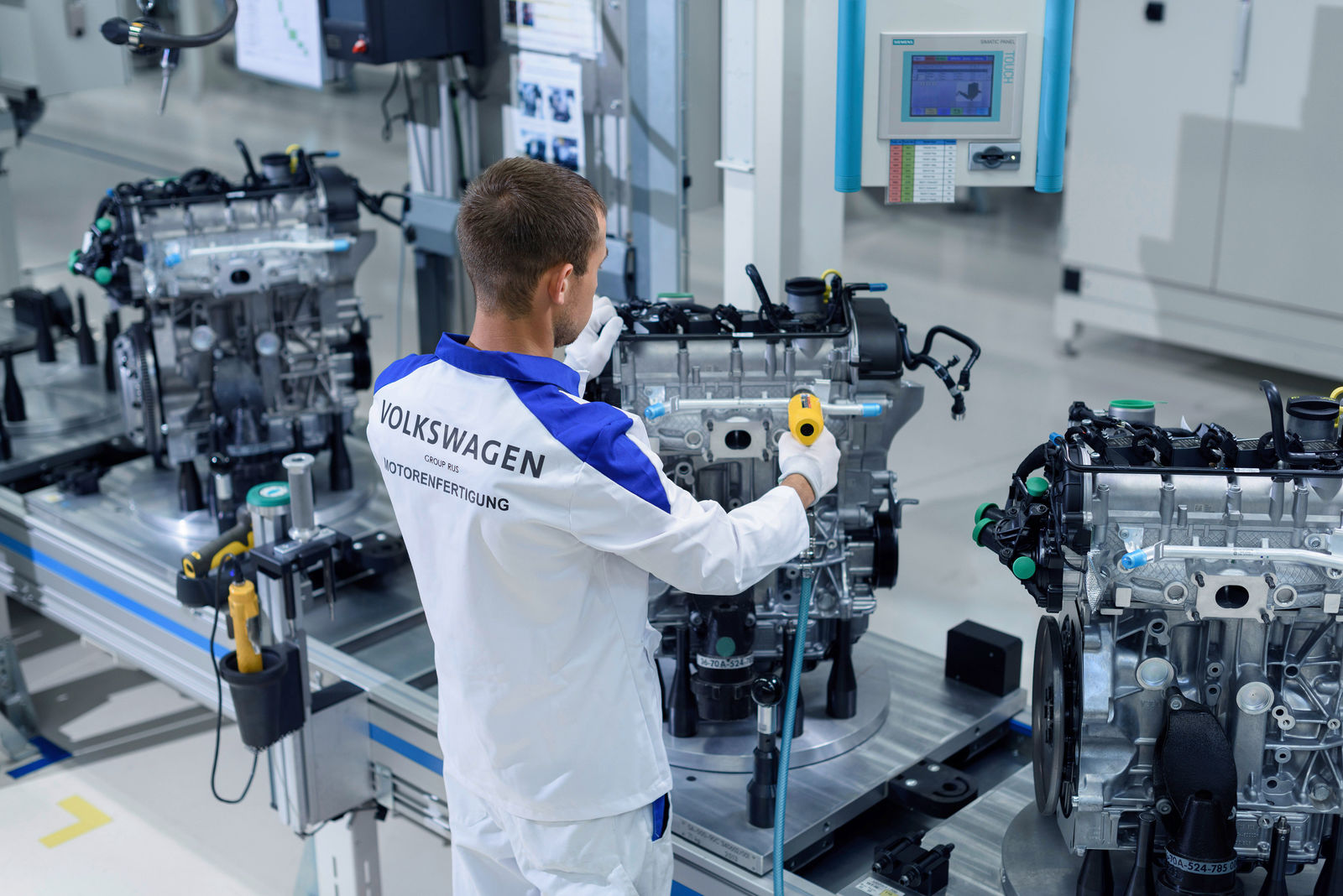 Volkswagen Group inaugurates its own engine plant in Russia