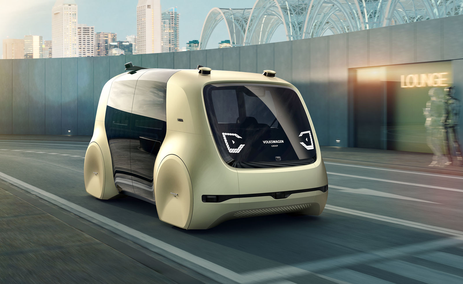 SEDRIC – Das Self-Driving Car des Volkswagen Konzerns wurde von Grund auf für autonomes Fahren entwickelt.