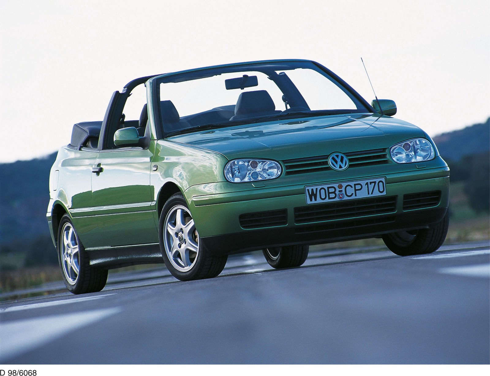snack Highland pause Product: Golf Cabrio (1998) | Volkswagen Newsroom