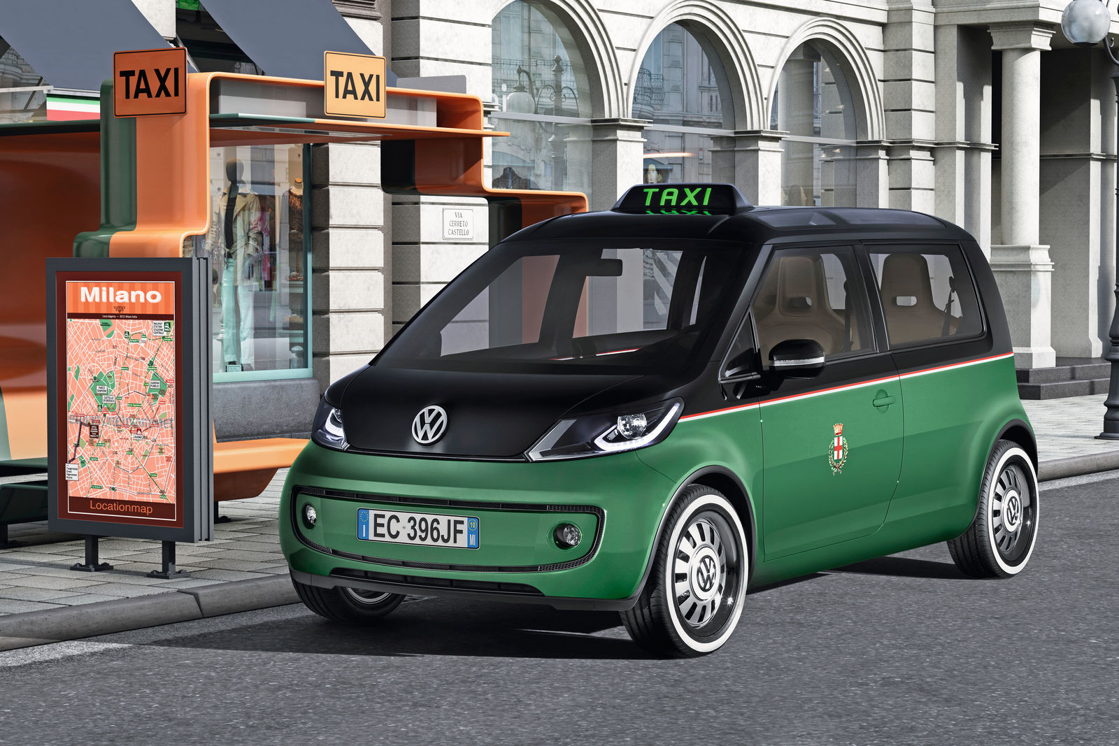 Volkswagen study Milano Taxi