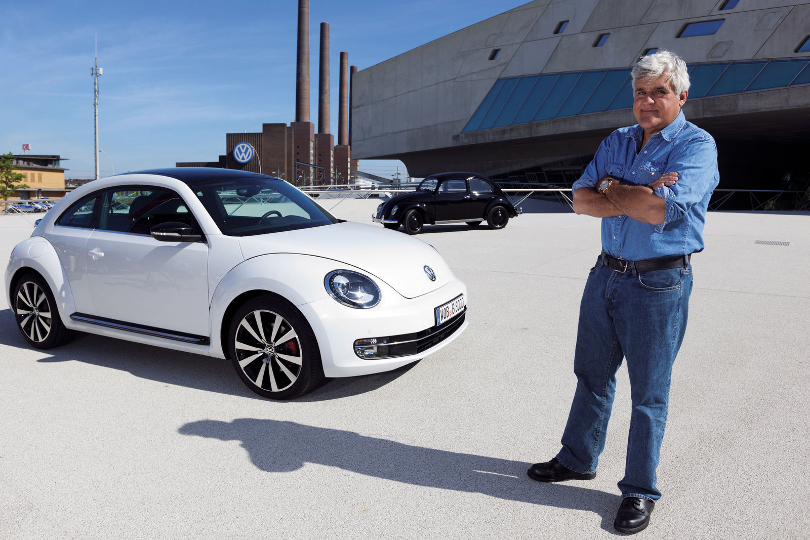 Jay Leno testet den neuen Volkswagen Beetle