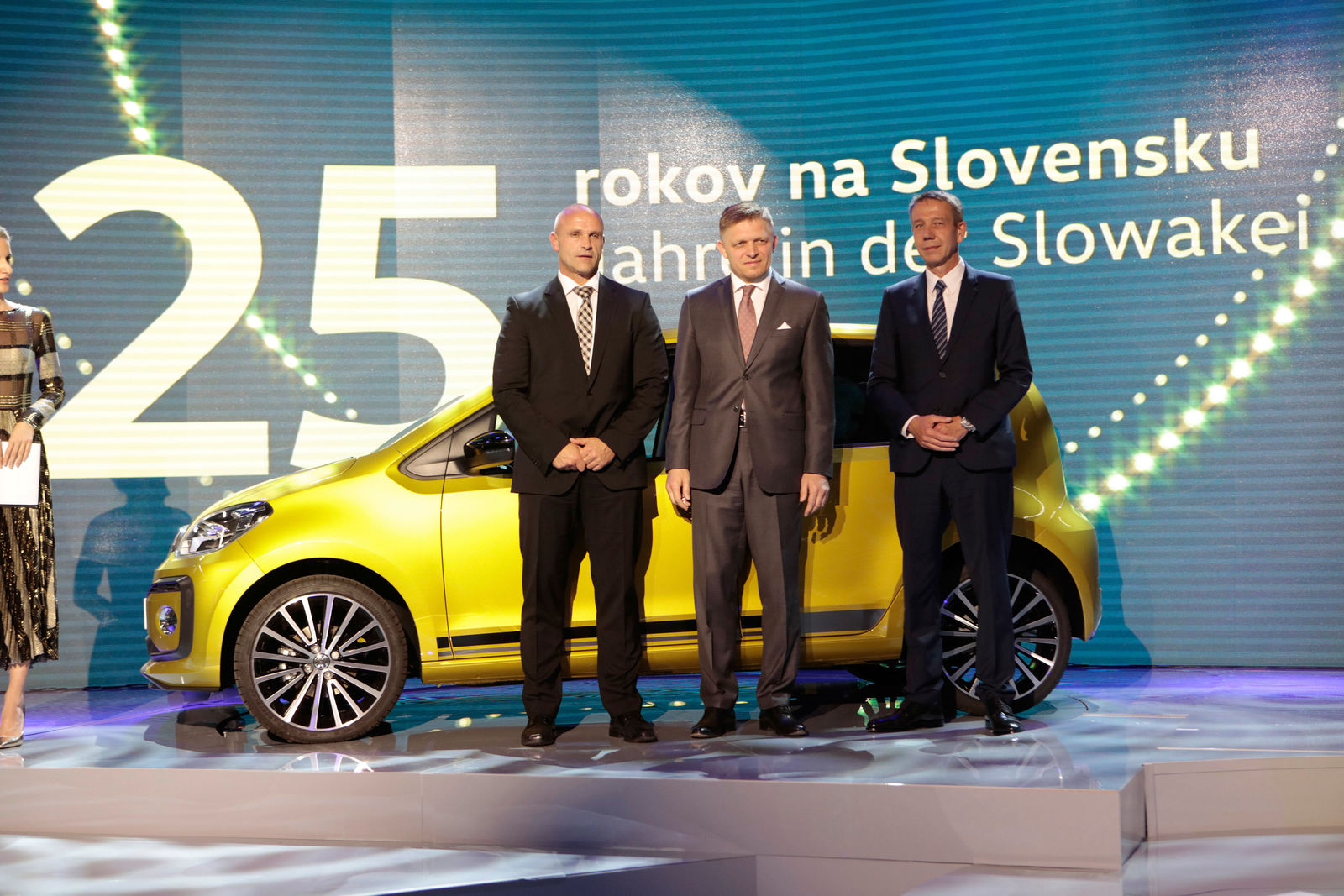25 years of Volkswagen Slovakia and start of production of the new up!