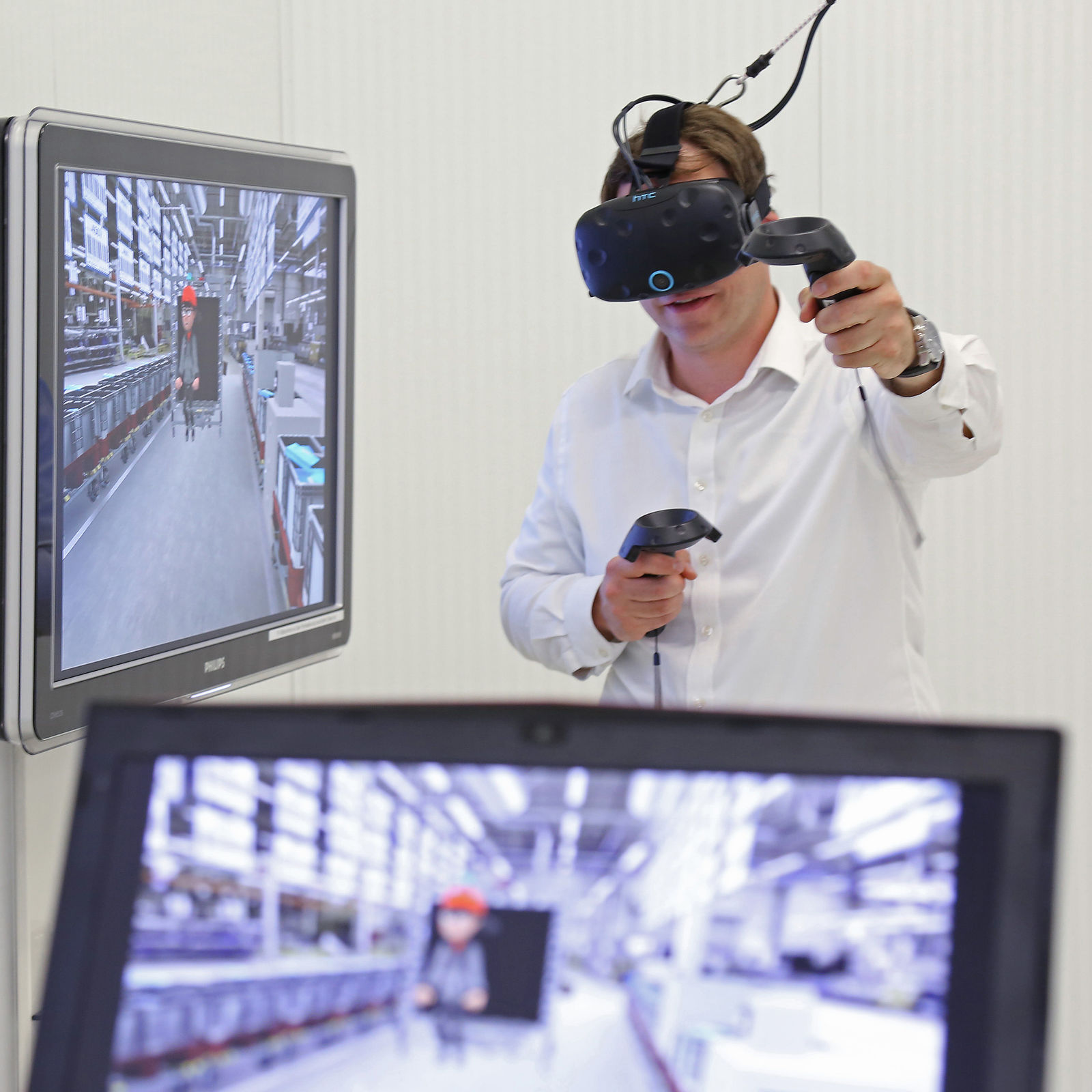 Volkswagen Konzern setzt auf Virtual Reality Lösungen für interaktive Zusammenarbeit in & Logistik | Volkswagen Newsroom