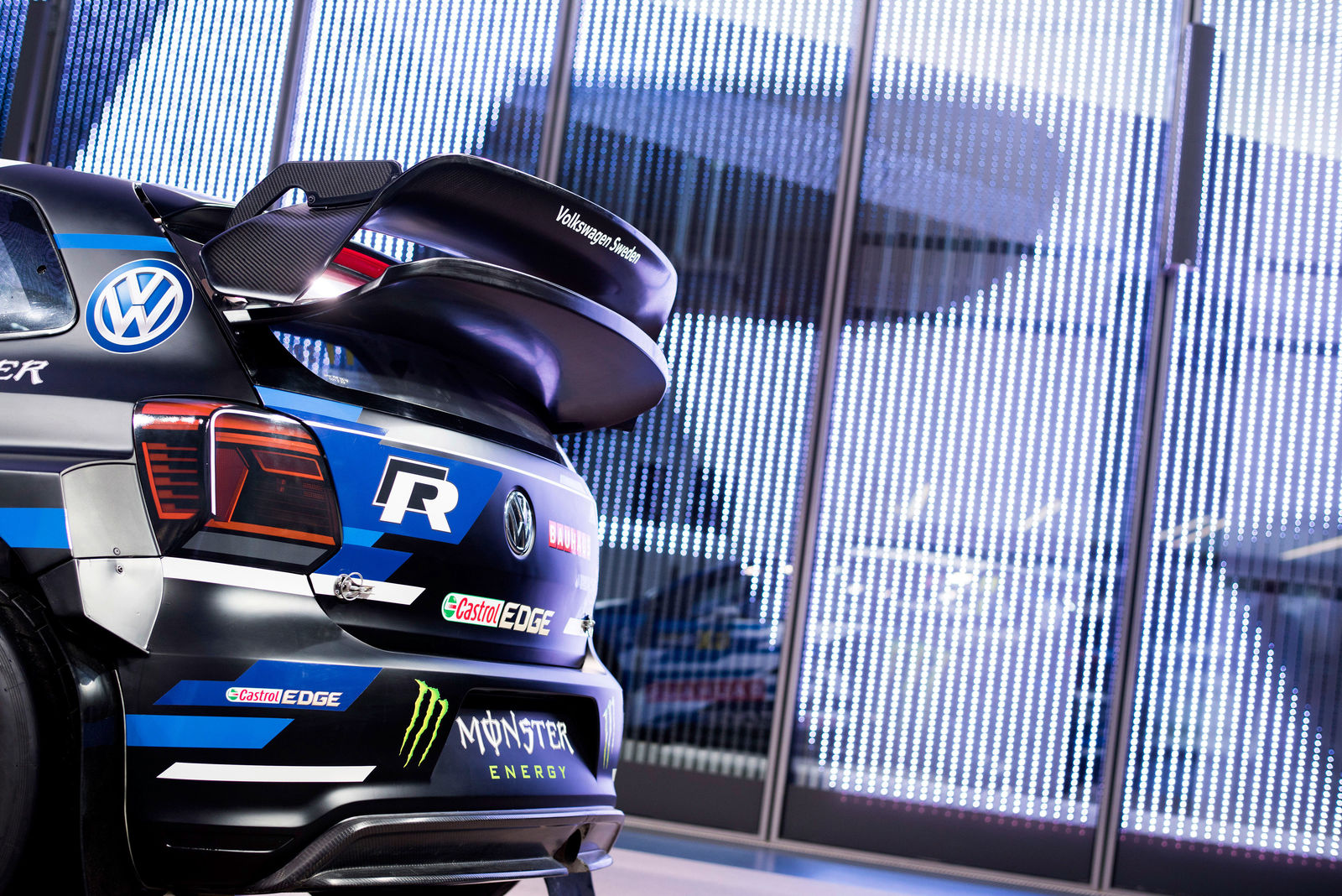 The new Polo R Supercar for the FIA World Rallycross Championship