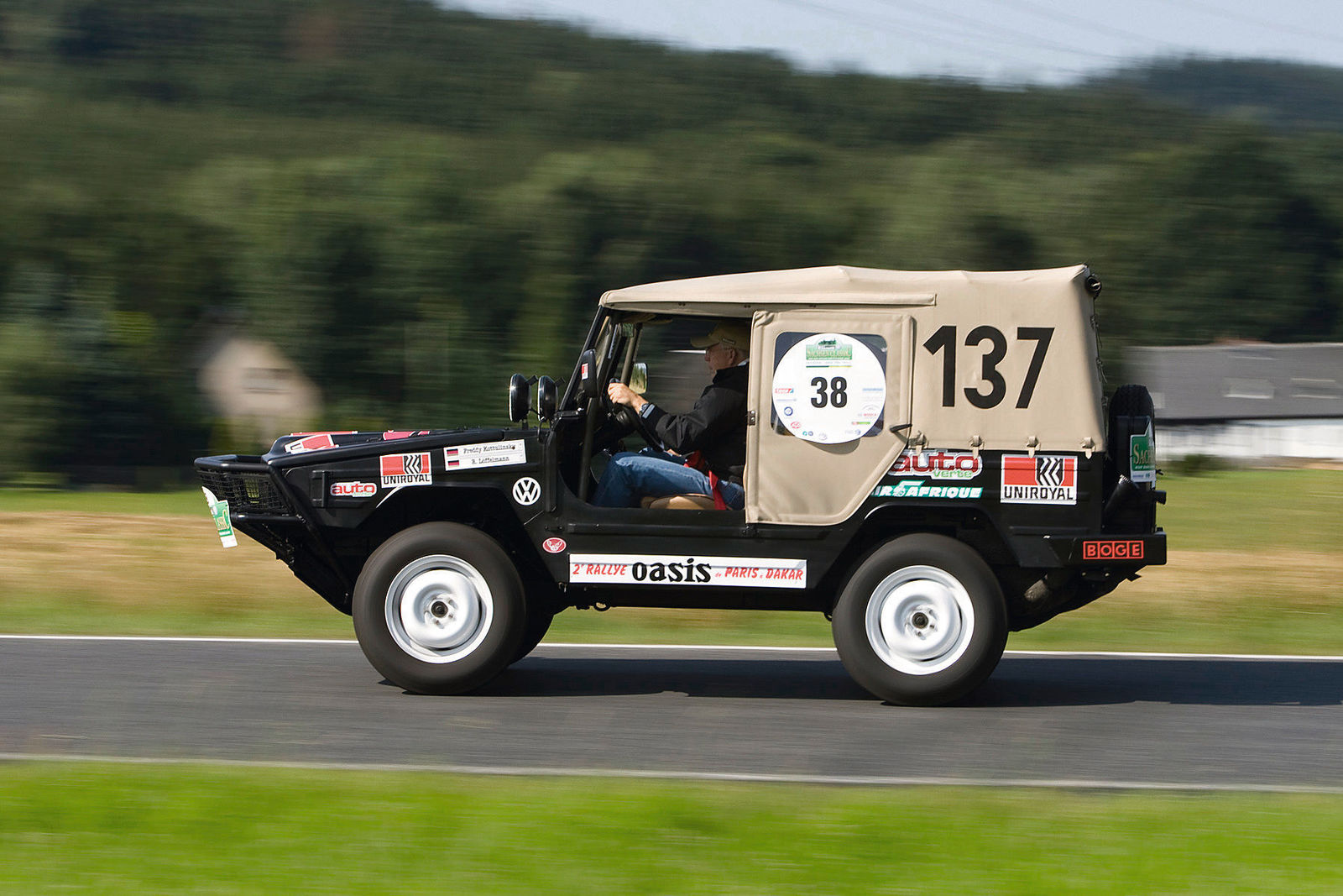 Dieser VW Race Iltis gewann 1980 die Paris-Dakar