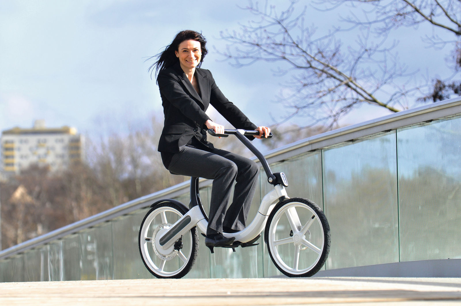 Mikromobilitätskonzept Elektro-Fahrrad "Bik.e"