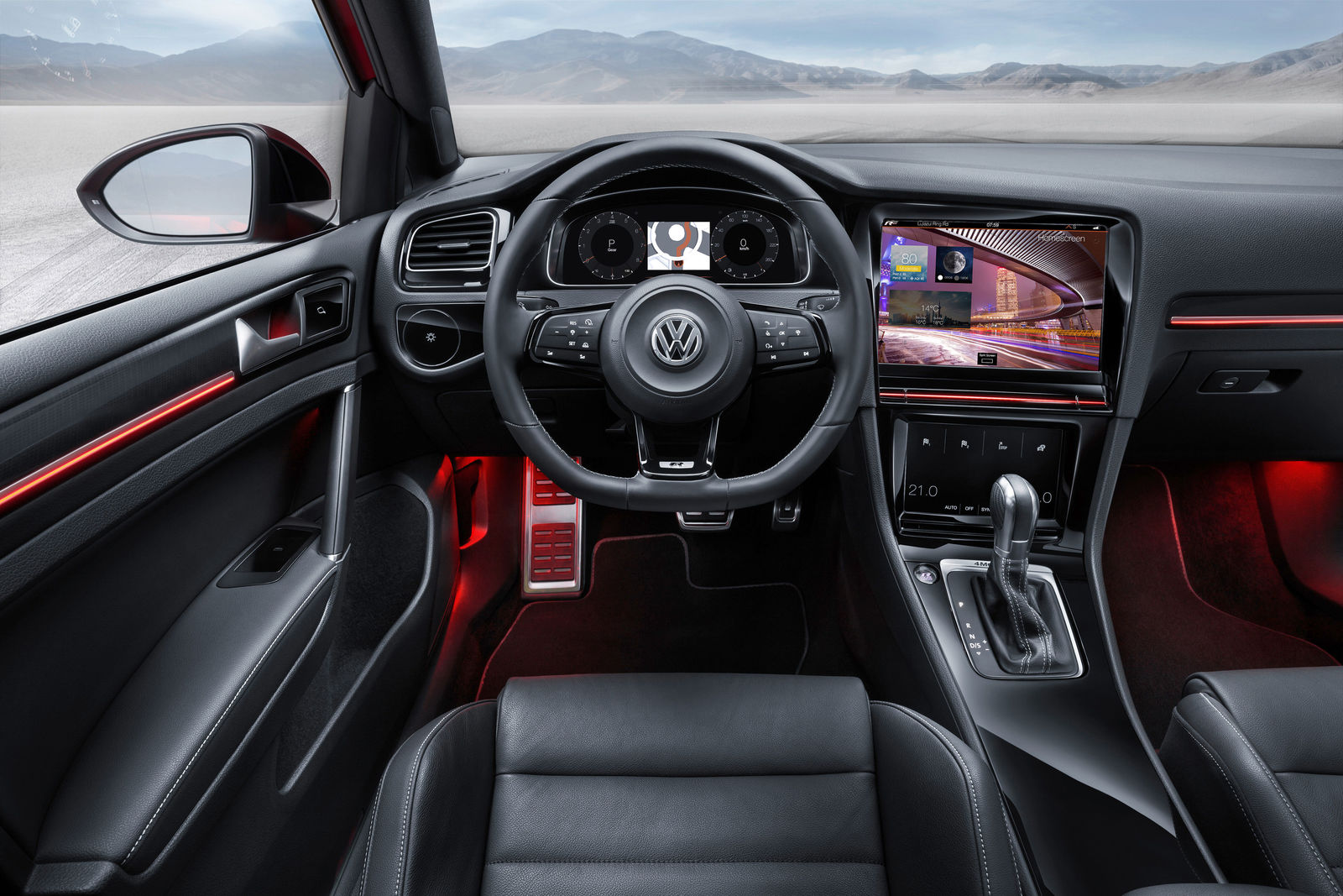 Volkswagen Golf R Touch concept car