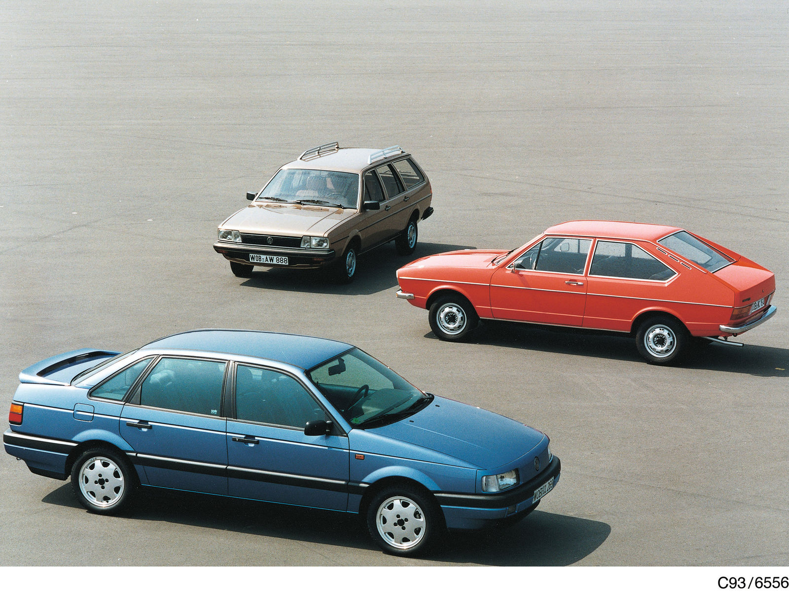 Passat der ersten bis dritten Modellgeneration