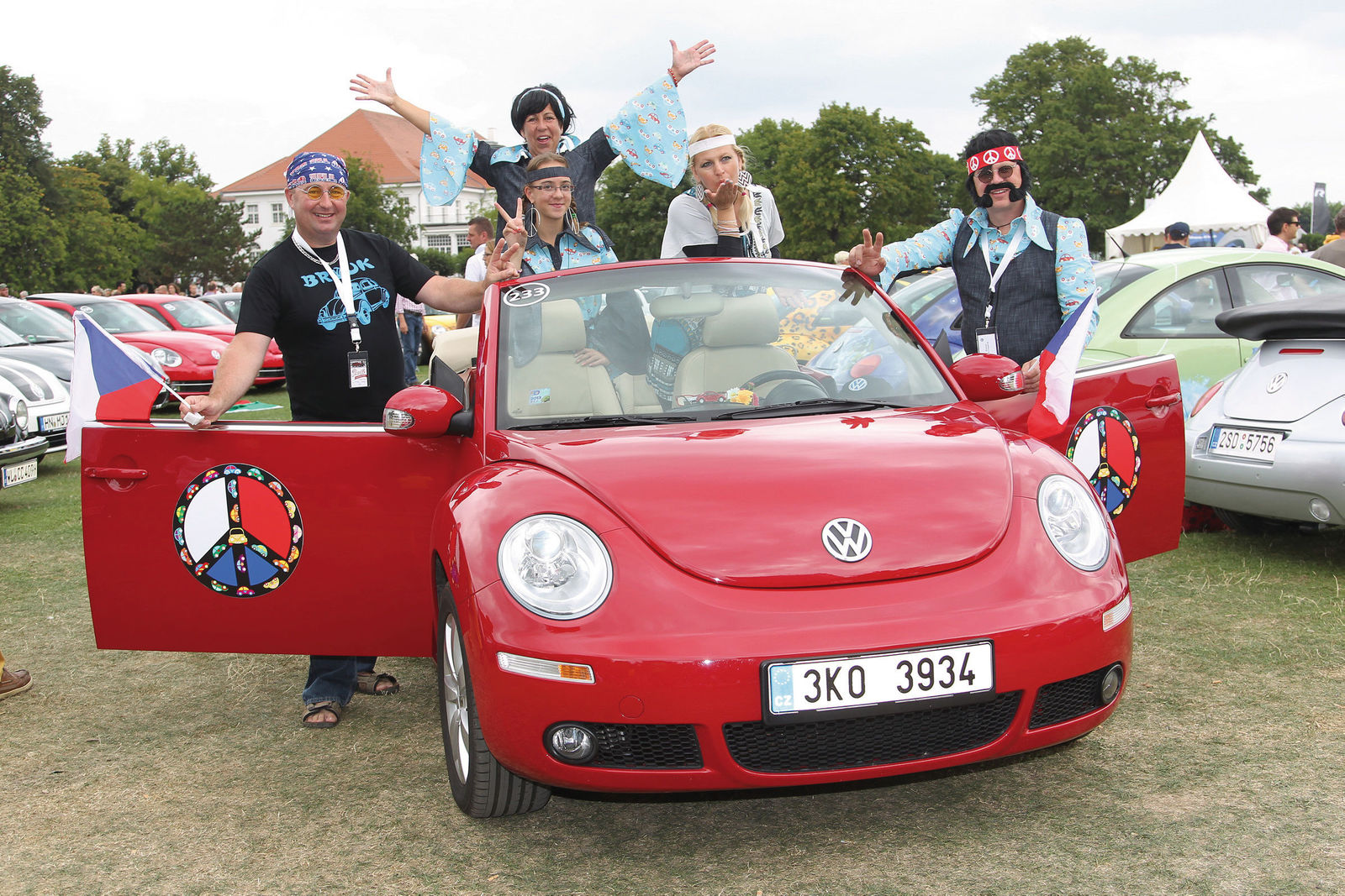 Fans from Czech Republik Beetle Sunshinetour 2013