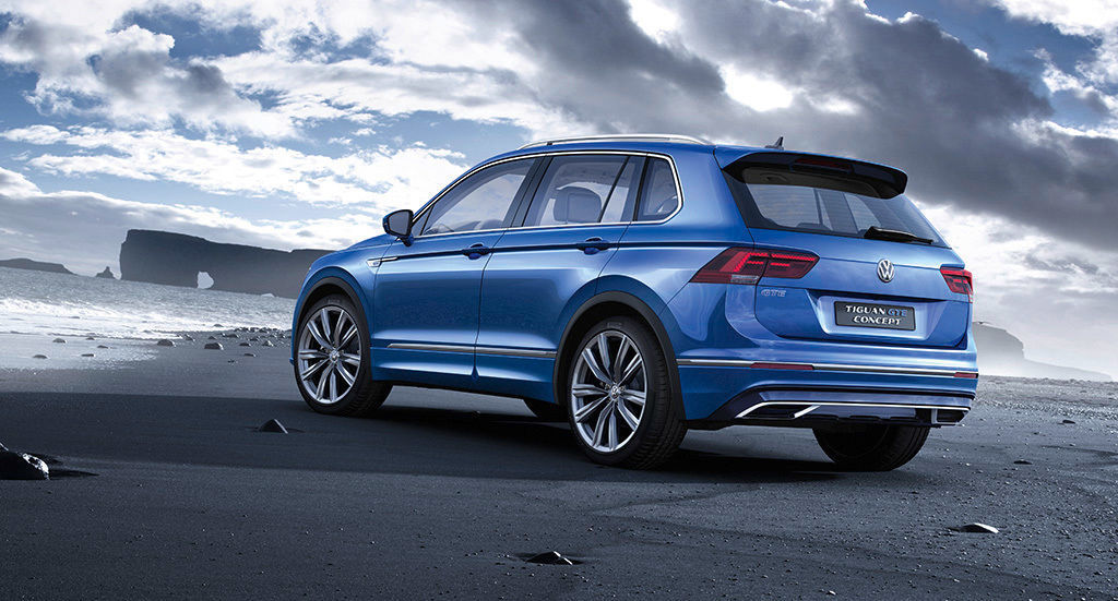 Volkswagen Tiguan GTE concept car