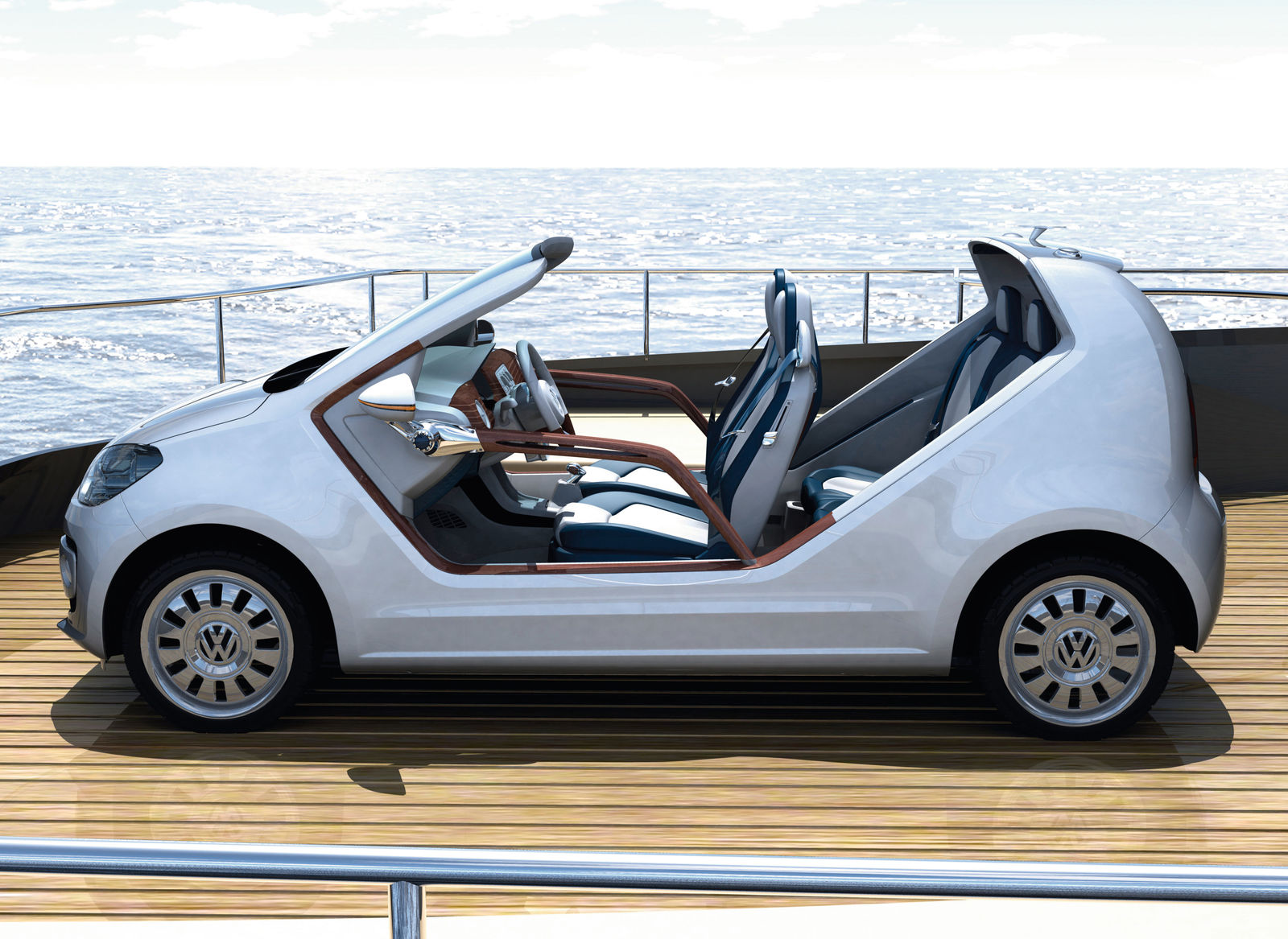 Volkswagen Studie up! azzurra sailing team