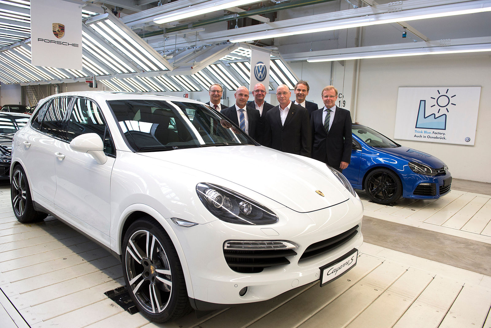 Volkswagen Osnabrueck montiert kuenftig auch Porsche Cayenne