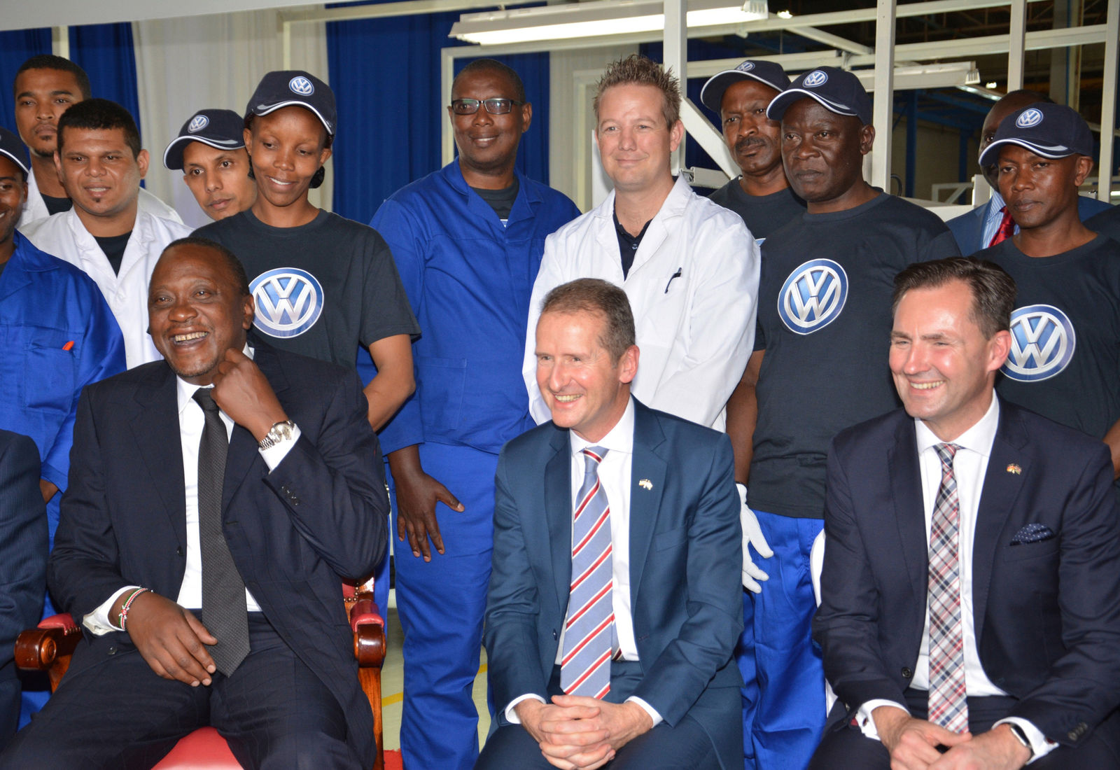 Developing new market potentials: Volkswagen inaugurates vehicle production facility in Kenya
