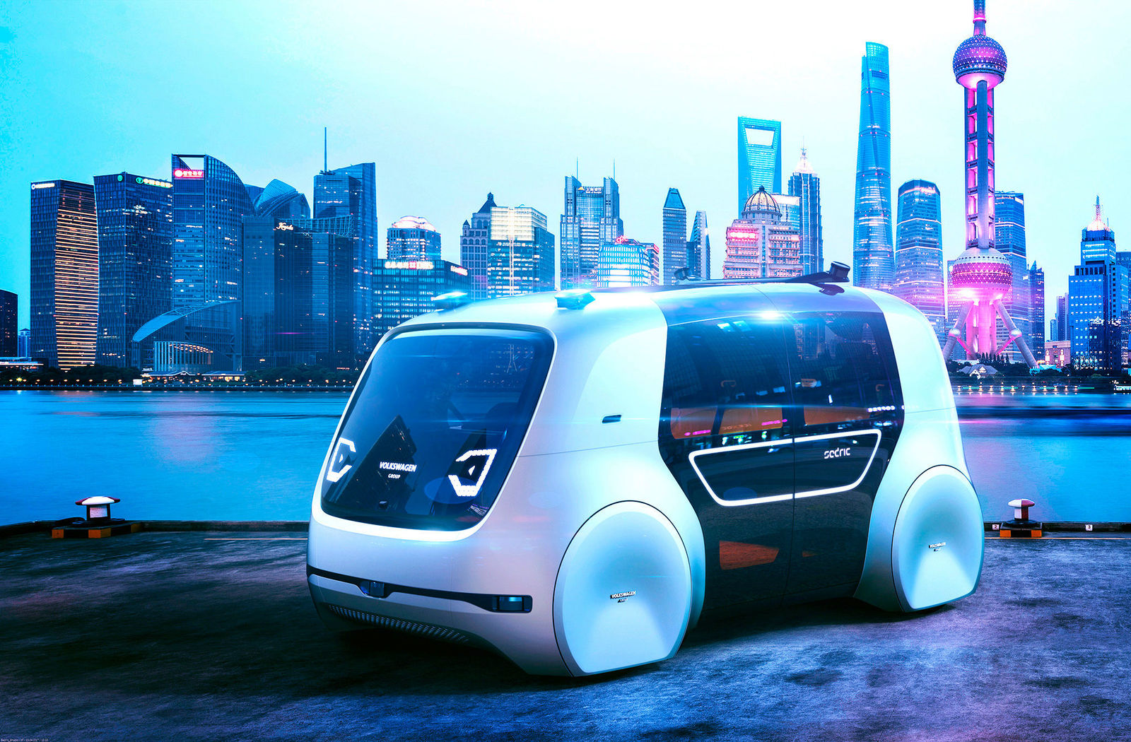 Sedric in Shanghai: Self-Driving Car ohne Cockpit feiert China-Premiere