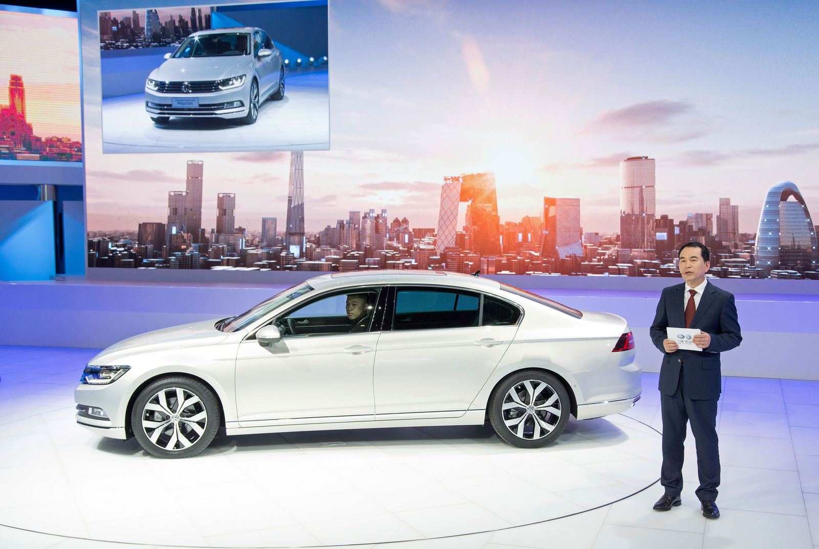 Volkswagen Pressekonferenz auf der Auto China 2016 in Peking