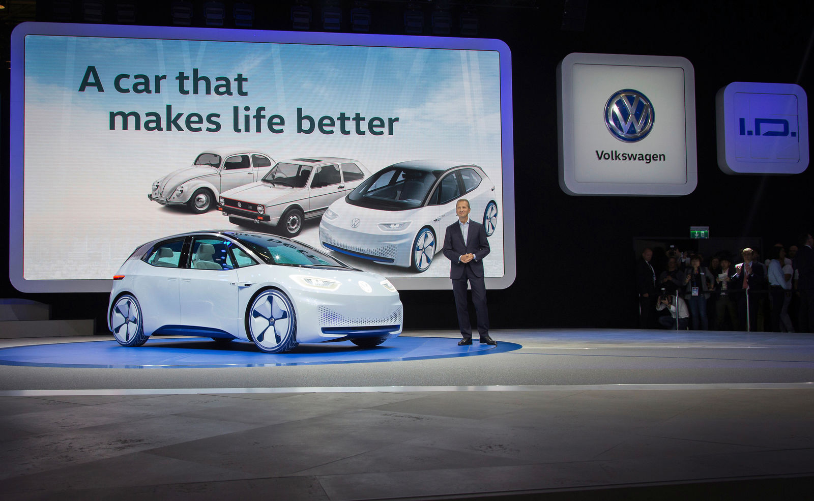 Mondial de l´Automobile 2016 in Paris, Volkswagen Pressekonferenz am 29. September 2016