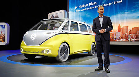 NAIAS Detroit 2017, Volkswagen Pressekonferenz