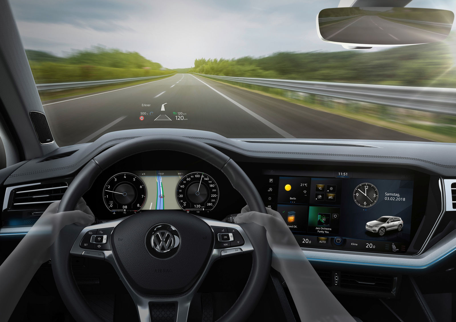 VW Up Geschwindigkeitswarner einstellen 