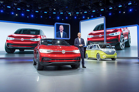Volkswagen Pressekonferenz IAA 2017