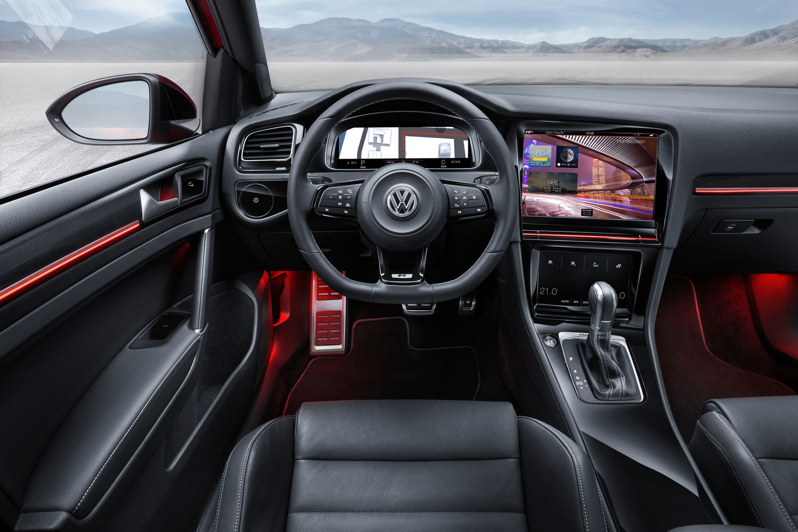 Volkswagen Golf R Touch concept car