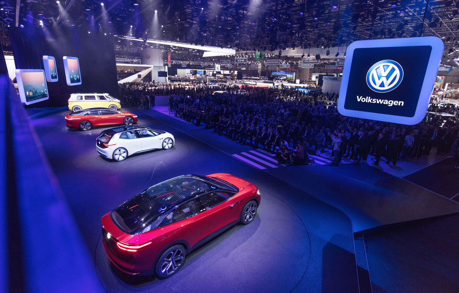 Volkswagen Pressekonferenz, Internationaler Automobilsalon Genf 2018