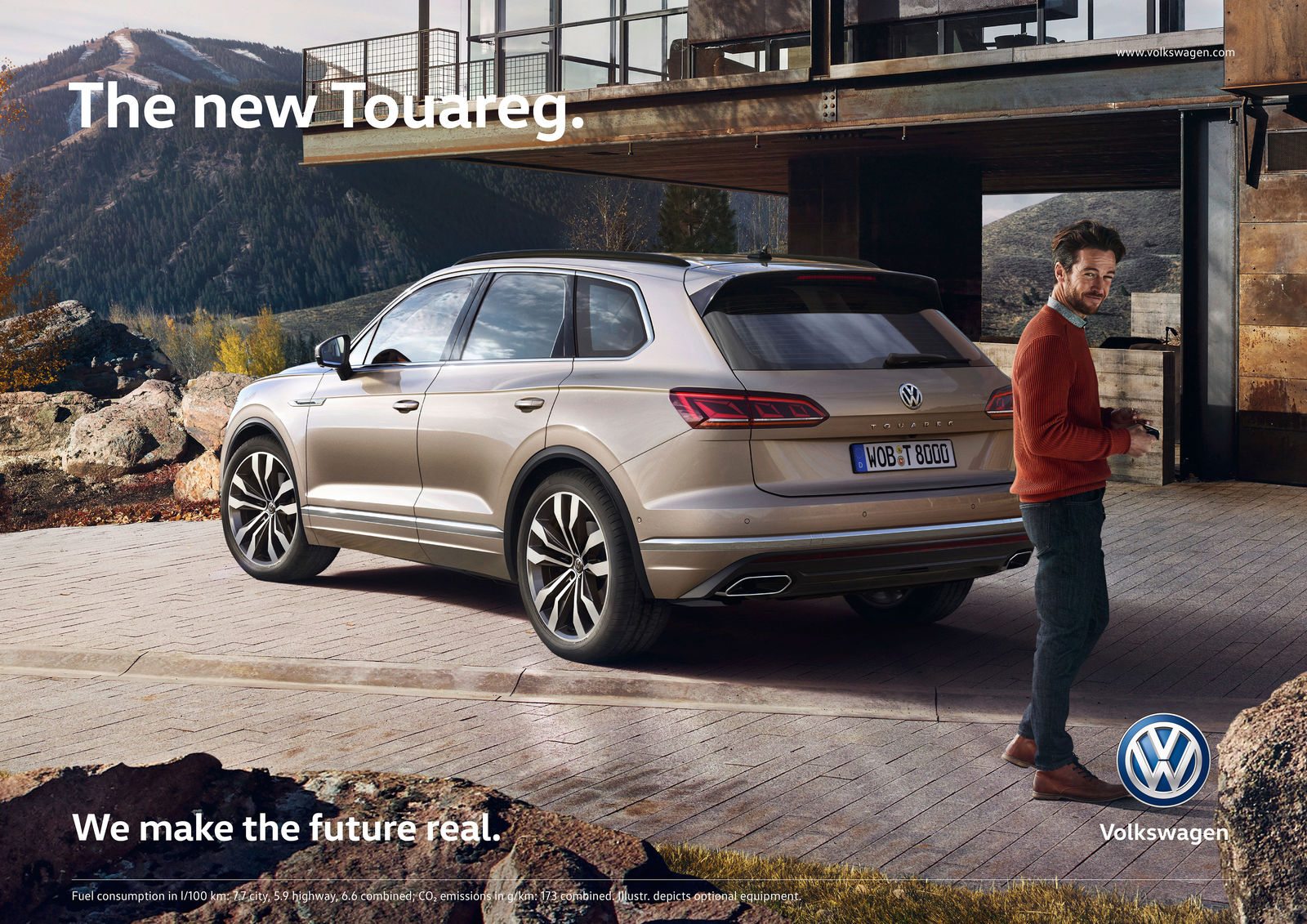 Volkswagen launches European marketing campaign for new Touareg