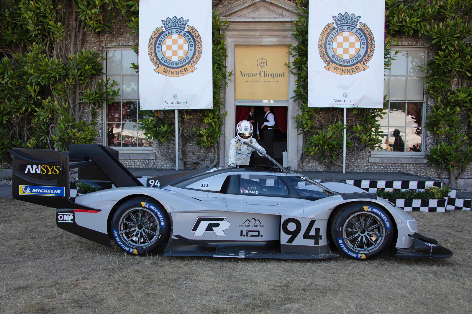 ID. R Pikes Peak thrills fans with record run at Goodwood