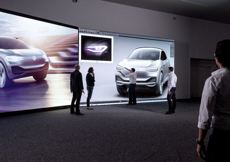 Mit High-tech in die Zukunft: Volkswagen Design setzt auf digitales Arbeiten