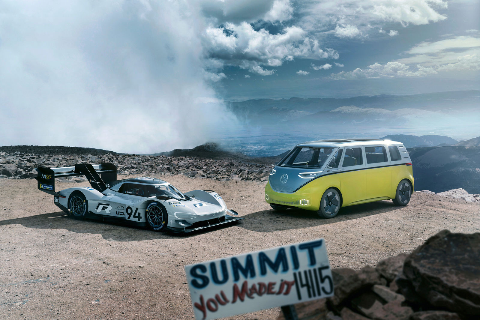 California Dreamin’ – with the Volkswagen ID. R Pikes Peak