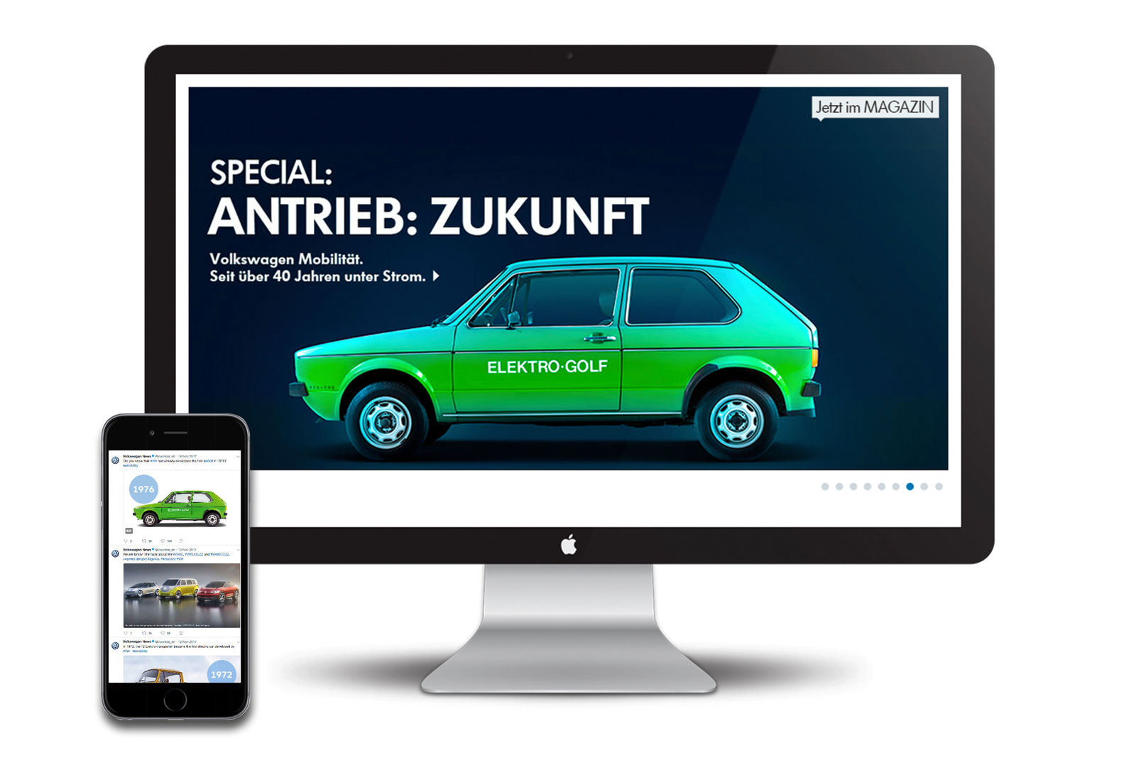 Erfolgreiche Kampagne zur Geschichte der Elektromobilität bei Volkswagen