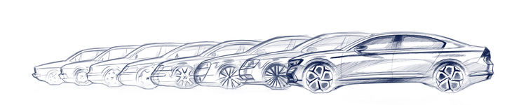 Passat Rear Generations Volkswagen Passat generations 1 - 8 | Volkswagen Newsroom