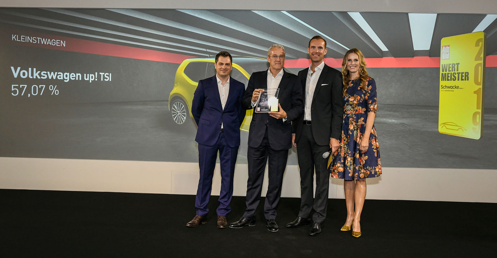 Volkswagen up! zum „Wertmeister 2019” gekürt