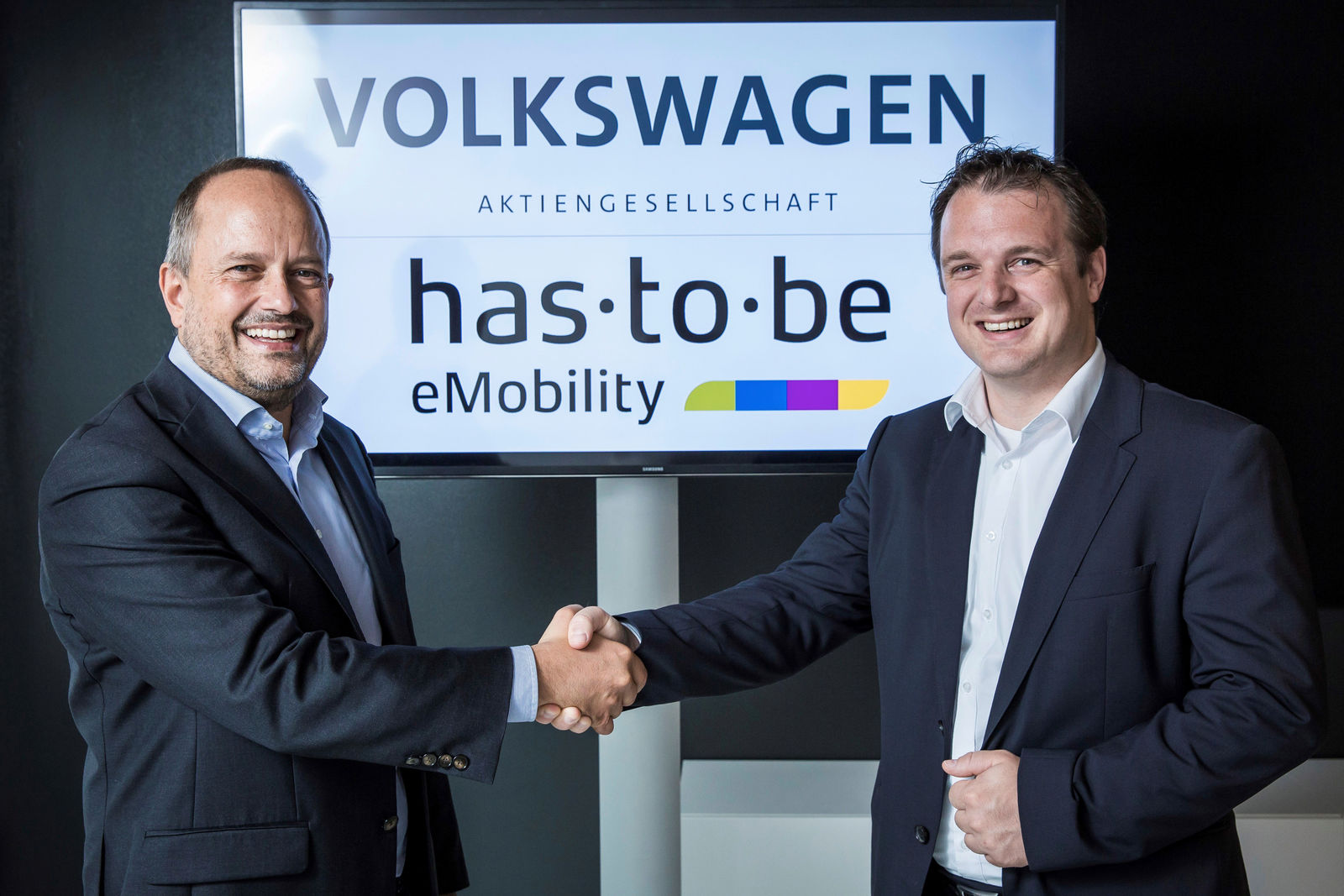 Volkswagen und Softwareexperte has·to·be  kooperieren beim Ausbau der Ladeinfrastruktur