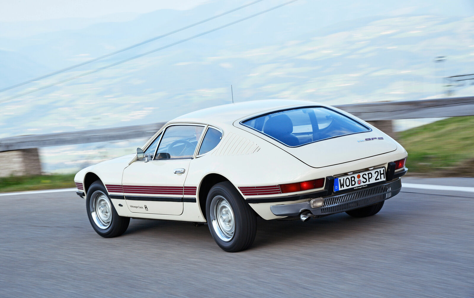 Volkswagen SP 2 (1974): The sporty coupe with a rear engine, named after its production site near São Paulo, was built exclusively for the Brazilian market.