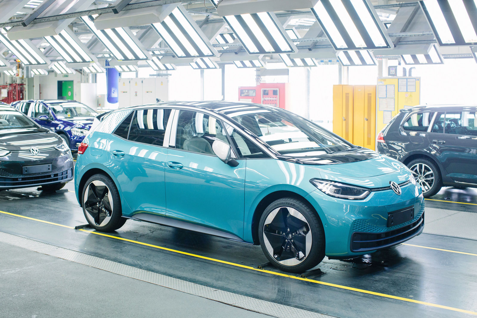 Volkswagen ID.3 – Vorserienproduktion im Werk Zwickau.