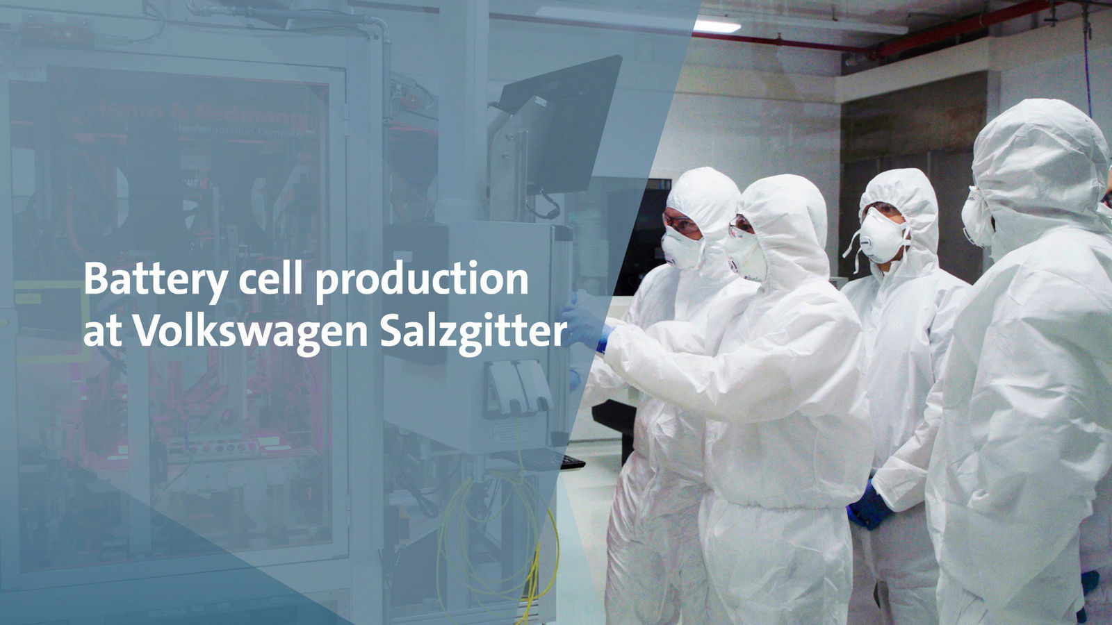 Battery-cell production at Volkswagen Salzgitter