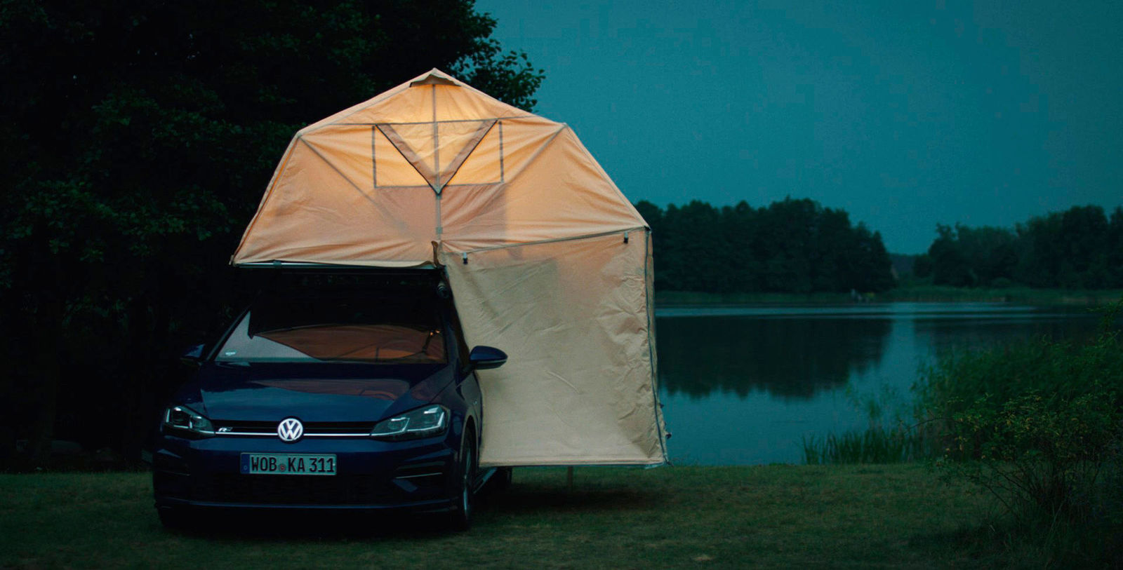 Story "Camping with the Golf"