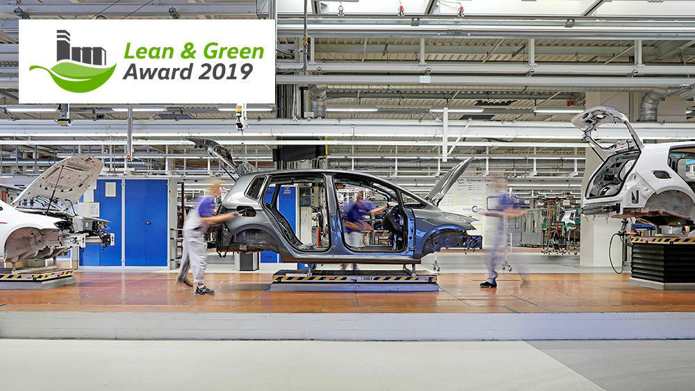 Volkswagen Werk Wolfsburg erhält den Umweltpreis „Lean and Green Management Award“