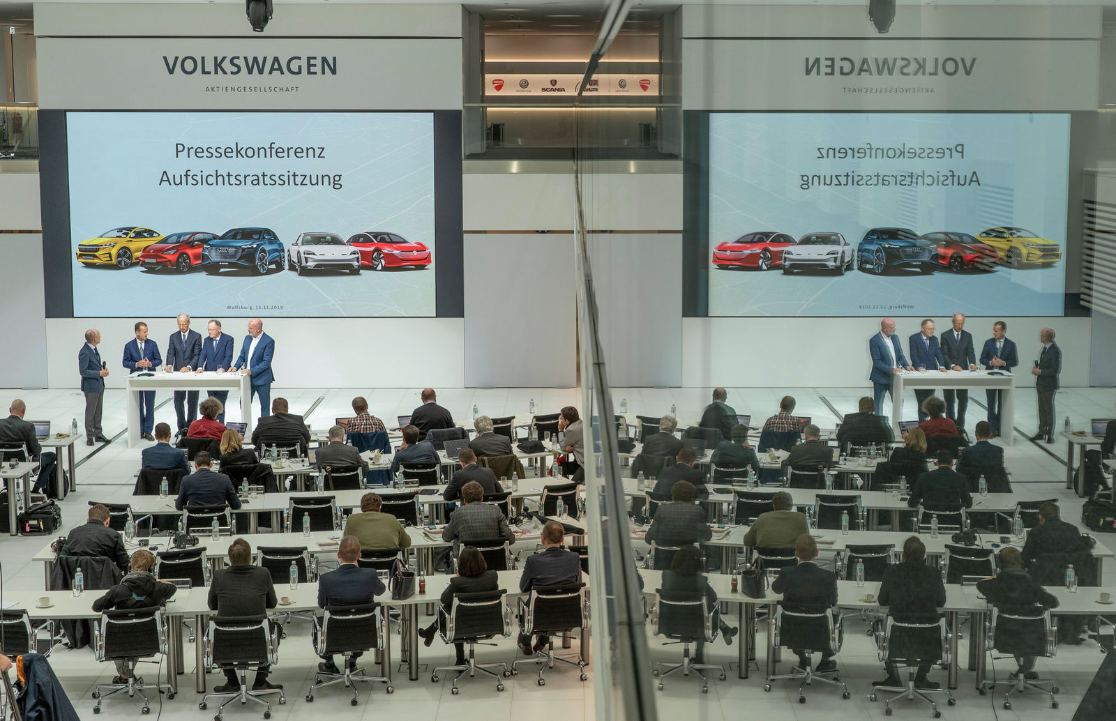 Pressegespräch im Anschluss an die Aufsichtsratssitzung der Volkswagen AG am 15. November 2019