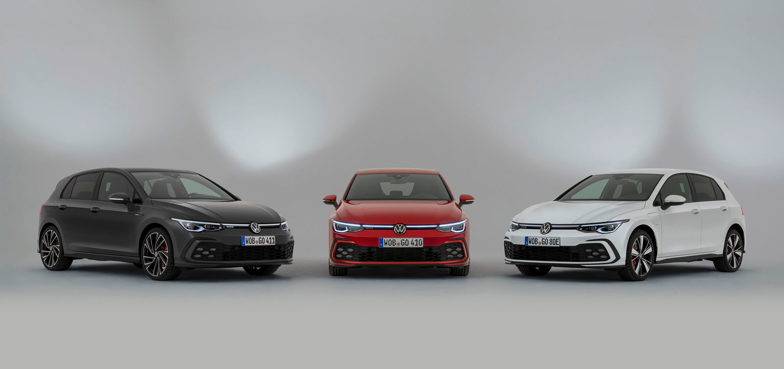 Volkswagen Golf GTD, GTI and GTE