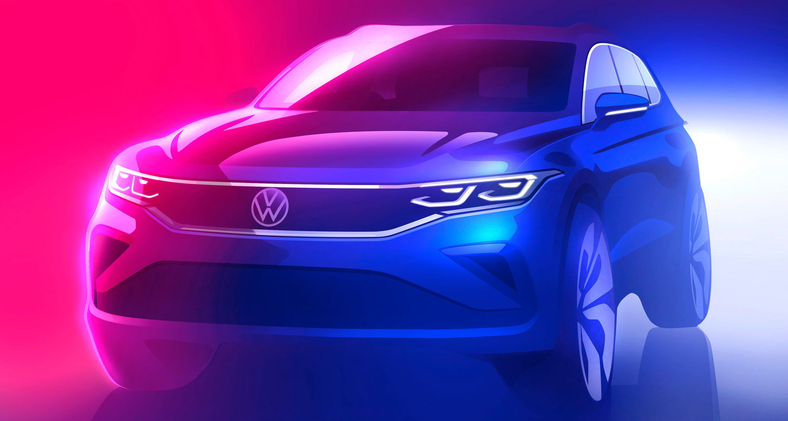 Design sketch: Preview of the new Tiguan