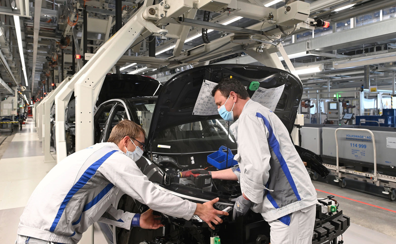 Zwickau vehicle plant resuming production of  the ID.3 slowly and gradually