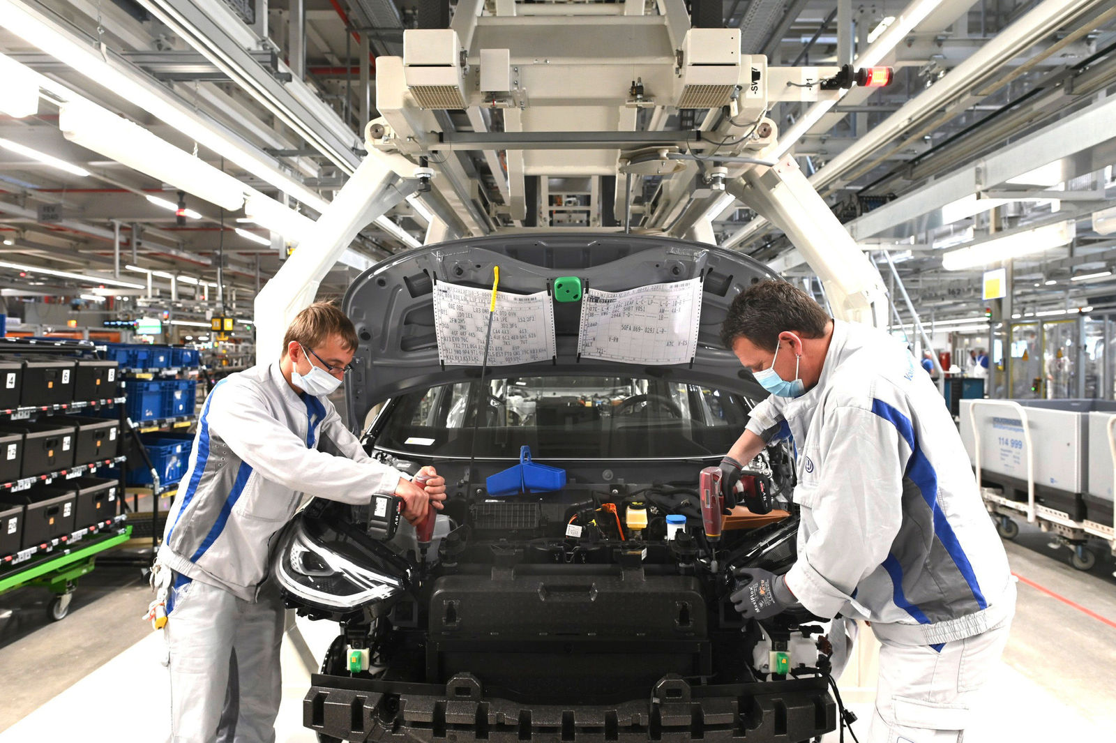 Fahrzeugwerk Zwickau fährt die Produktion des ID.3 langsam und schrittweise wieder hoch