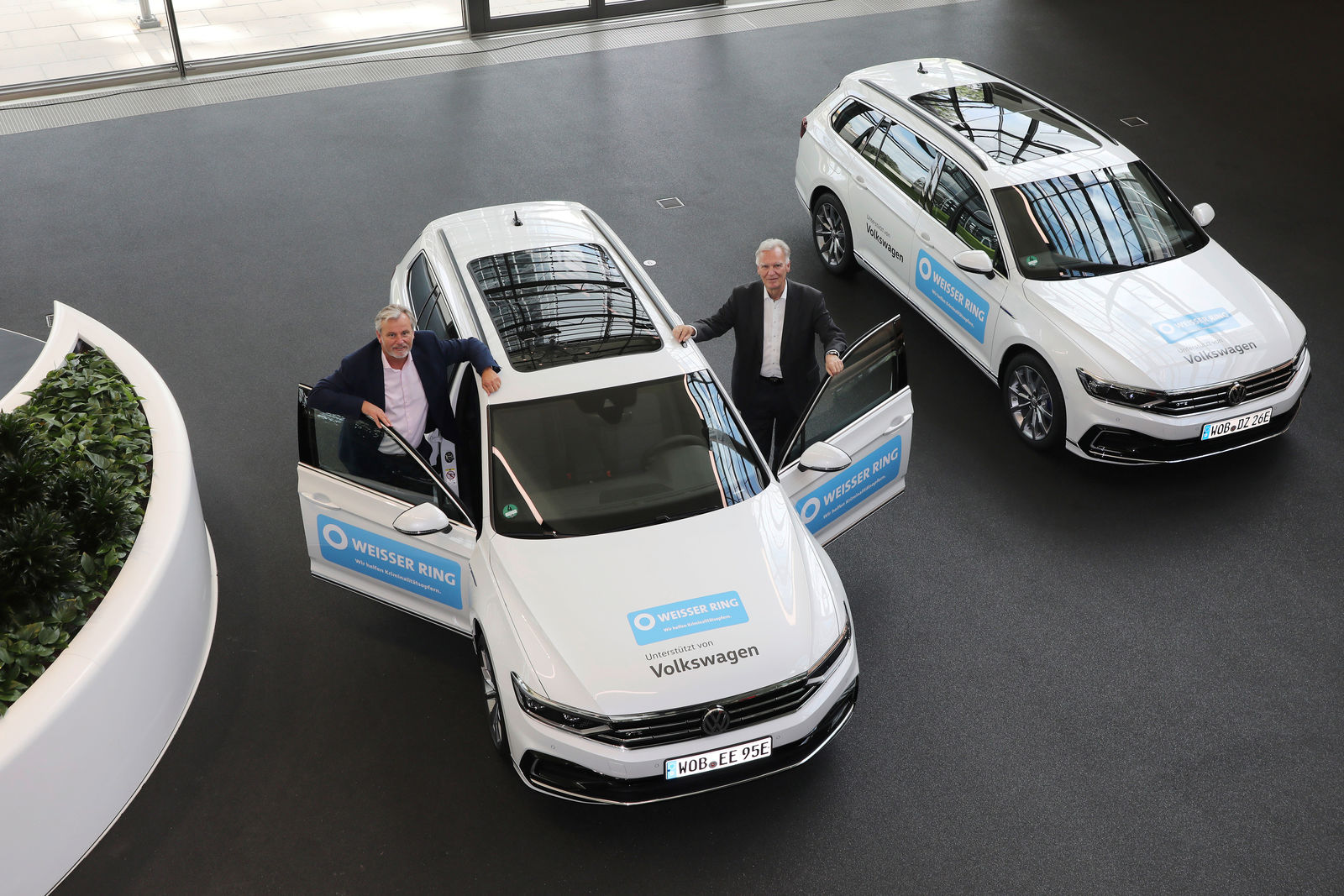Volkswagen Group Security supports WEISSER RING