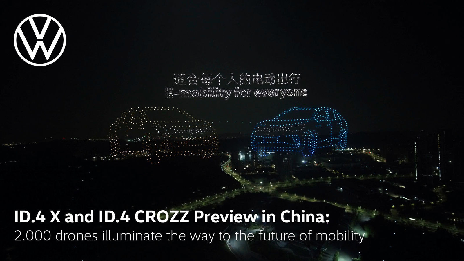 ID.4 X und ID.4 CROZZ Preview in China