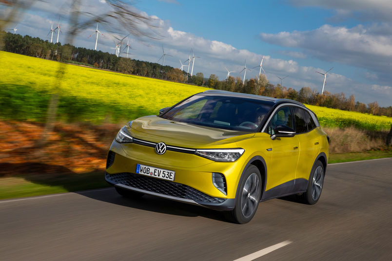 Adaptive chassis control DCC incl. driving profile selection