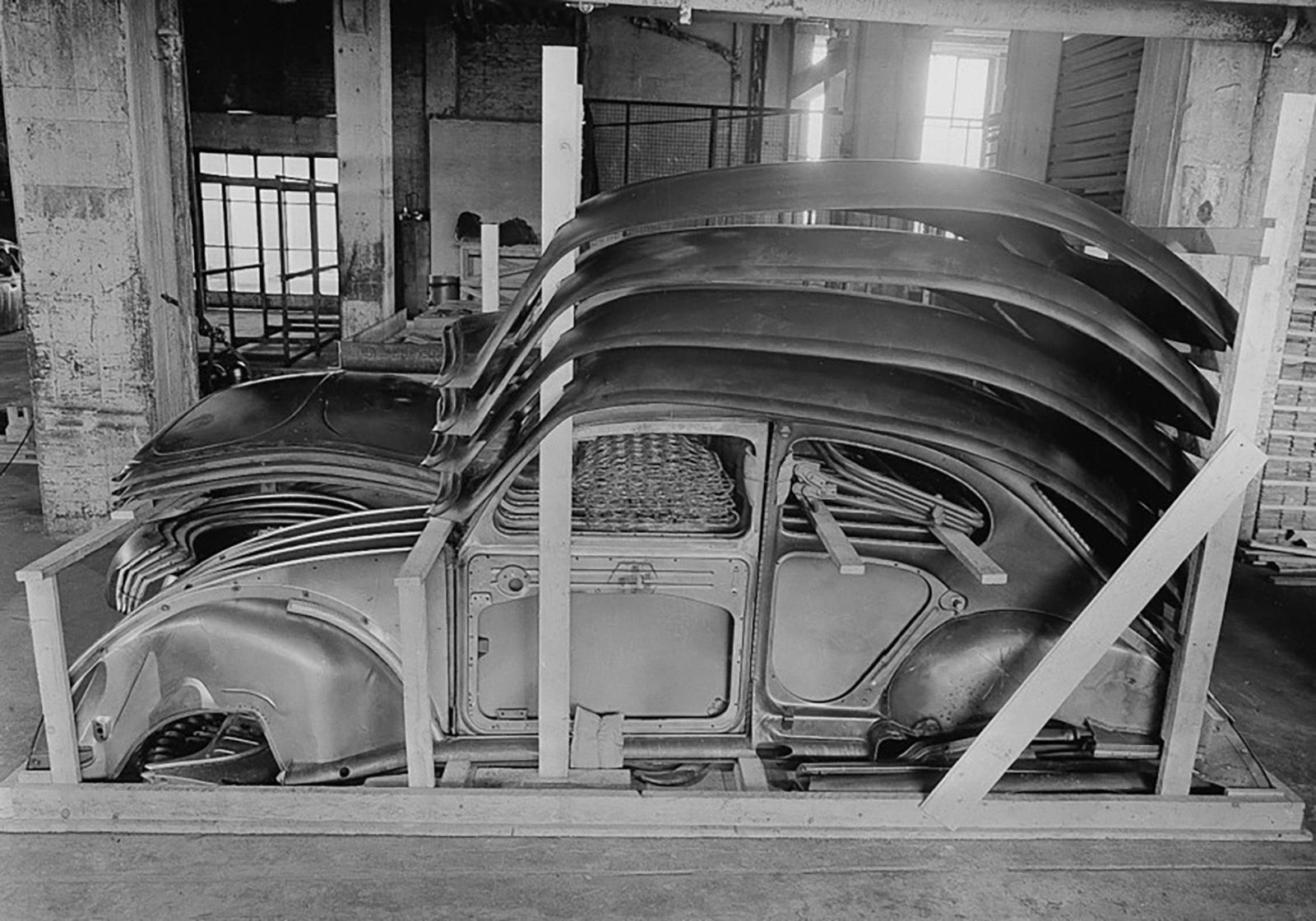 Käfer in Kisten: 70 Jahre Export von Autos als Bausatz bei Volkswagen