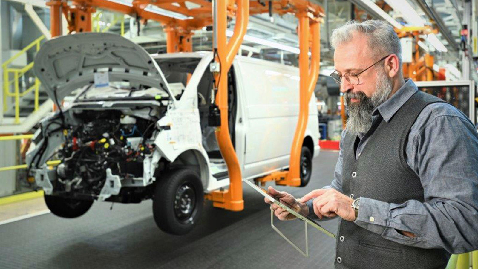Story: Voll vernetzt: Volkswagen baut Industrie-Cloud für alle Werke